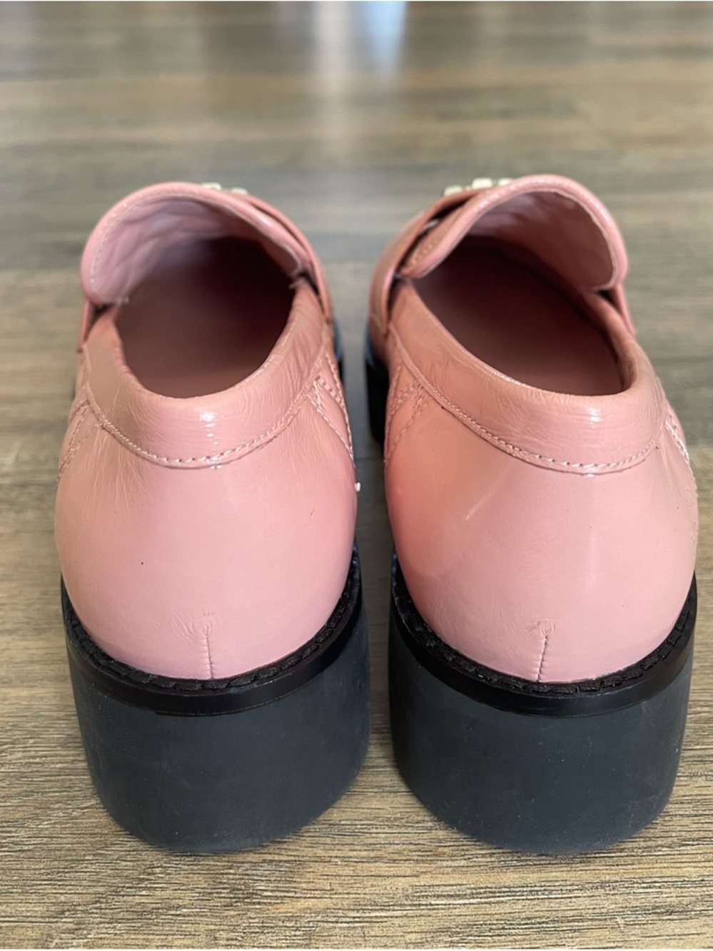 New TORY BURCH Mini Everly Chunky Patent
Loafer size 5 - Picture 6 of 9